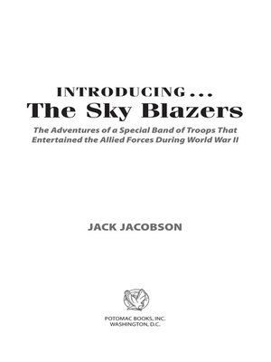 cover image of Introducing...The Sky Blazers